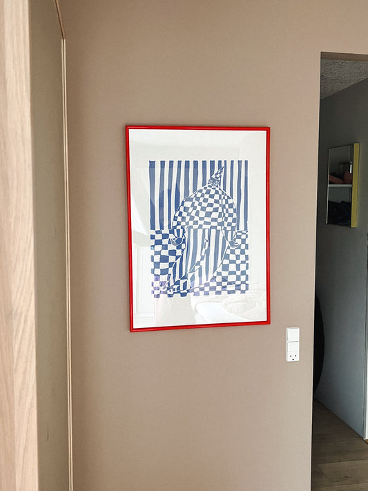 Tapetmenneske - kunstplakat