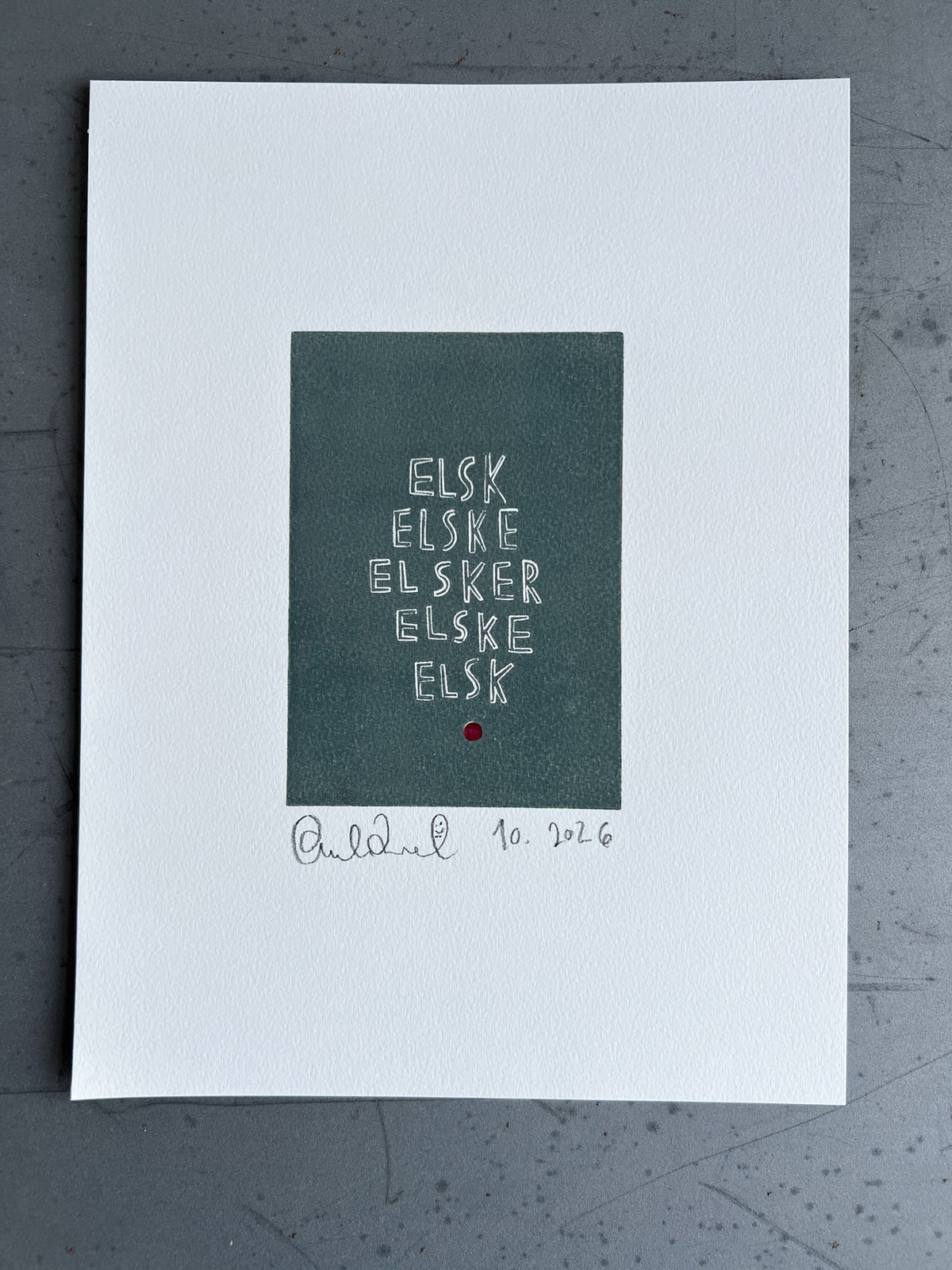 Elsk, elske, elsker, elske, elsk (no. 10)