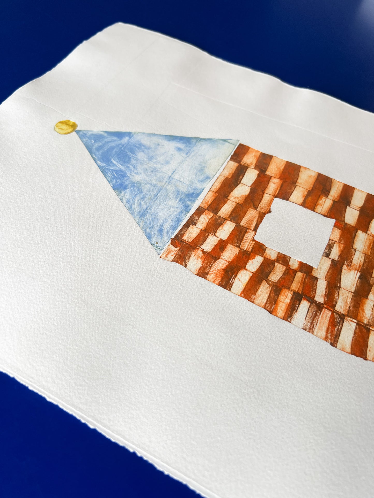Mit hus (3) - collografi