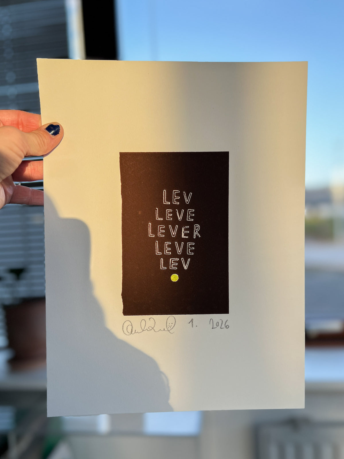 Lev, leve, lever, leve, lev (no. 1)