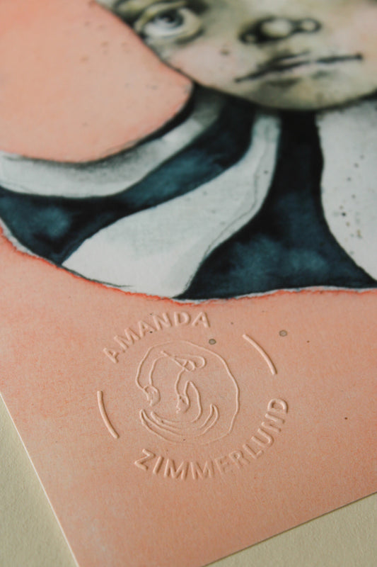 Lille Tryllefyr - kunstplakat