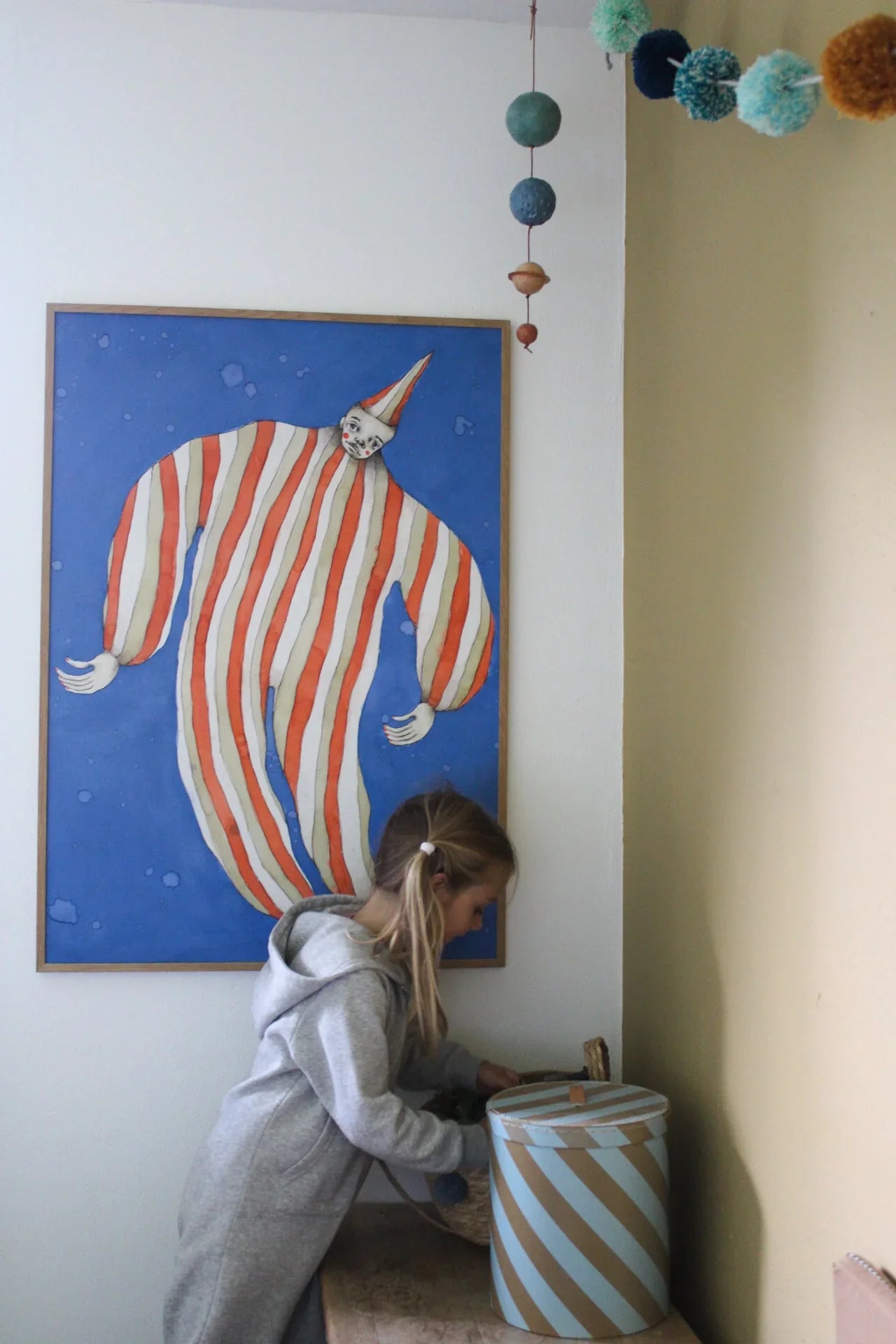 Den vægtløse pyjamas - Amanda Zimmerlund Kunst