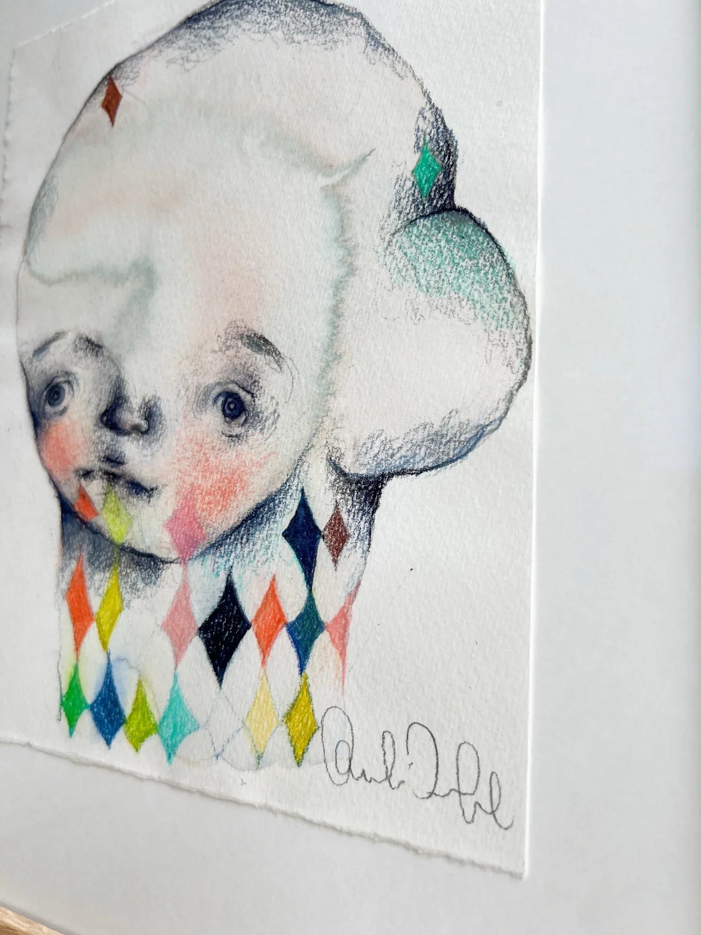 Lille, grim og elskelig (2) - Amanda Zimmerlund Kunst