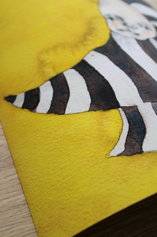 Månefidusen - Amanda Zimmerlund Kunst