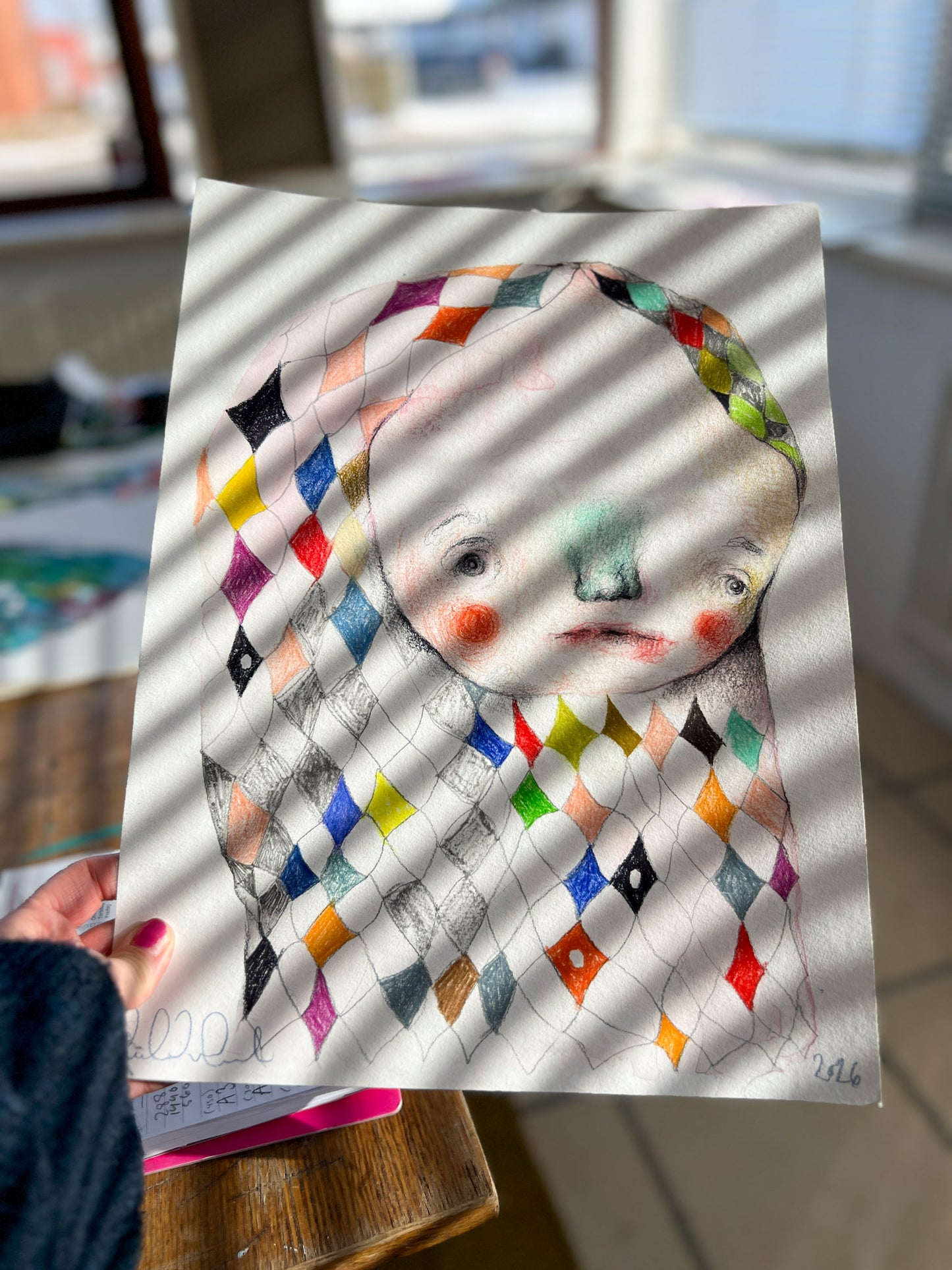 The new Miss Harlequin