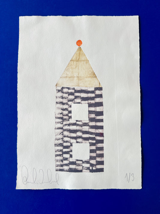 Mit hus (1) - collografi