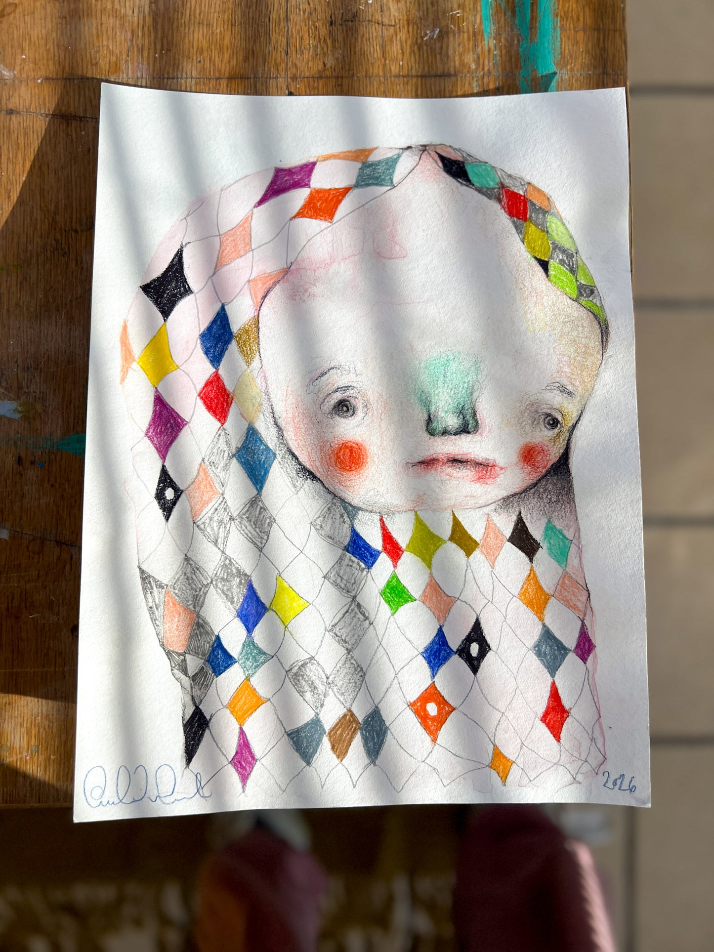 The new Miss Harlequin