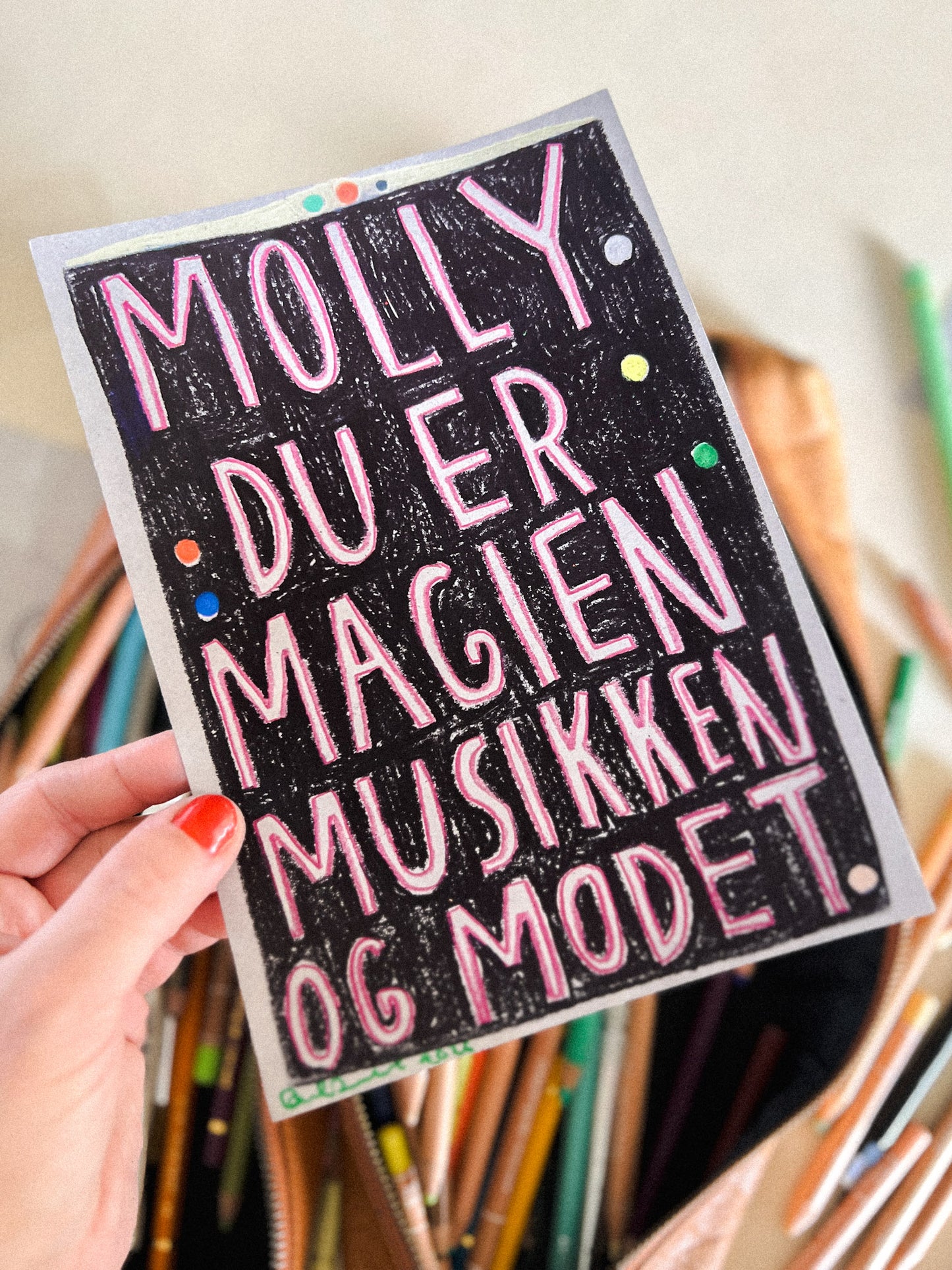 Du er… (kærlighedserklæring)