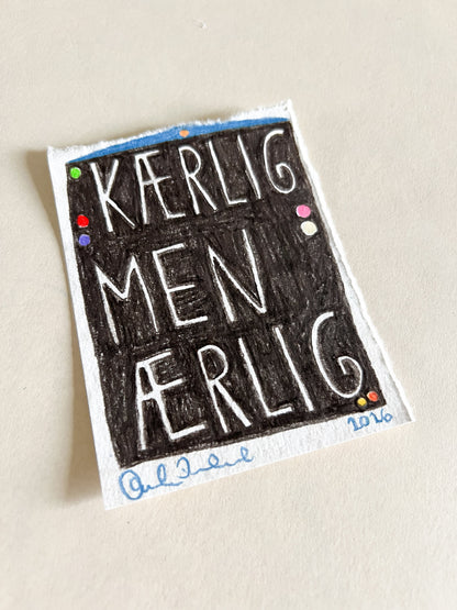 Kærlig men ærlig