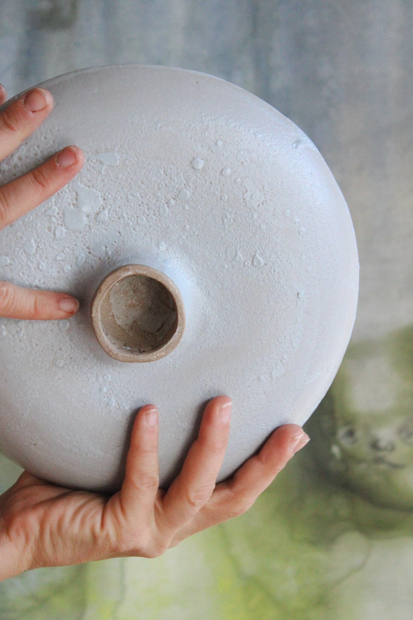 Unique stoneware dish