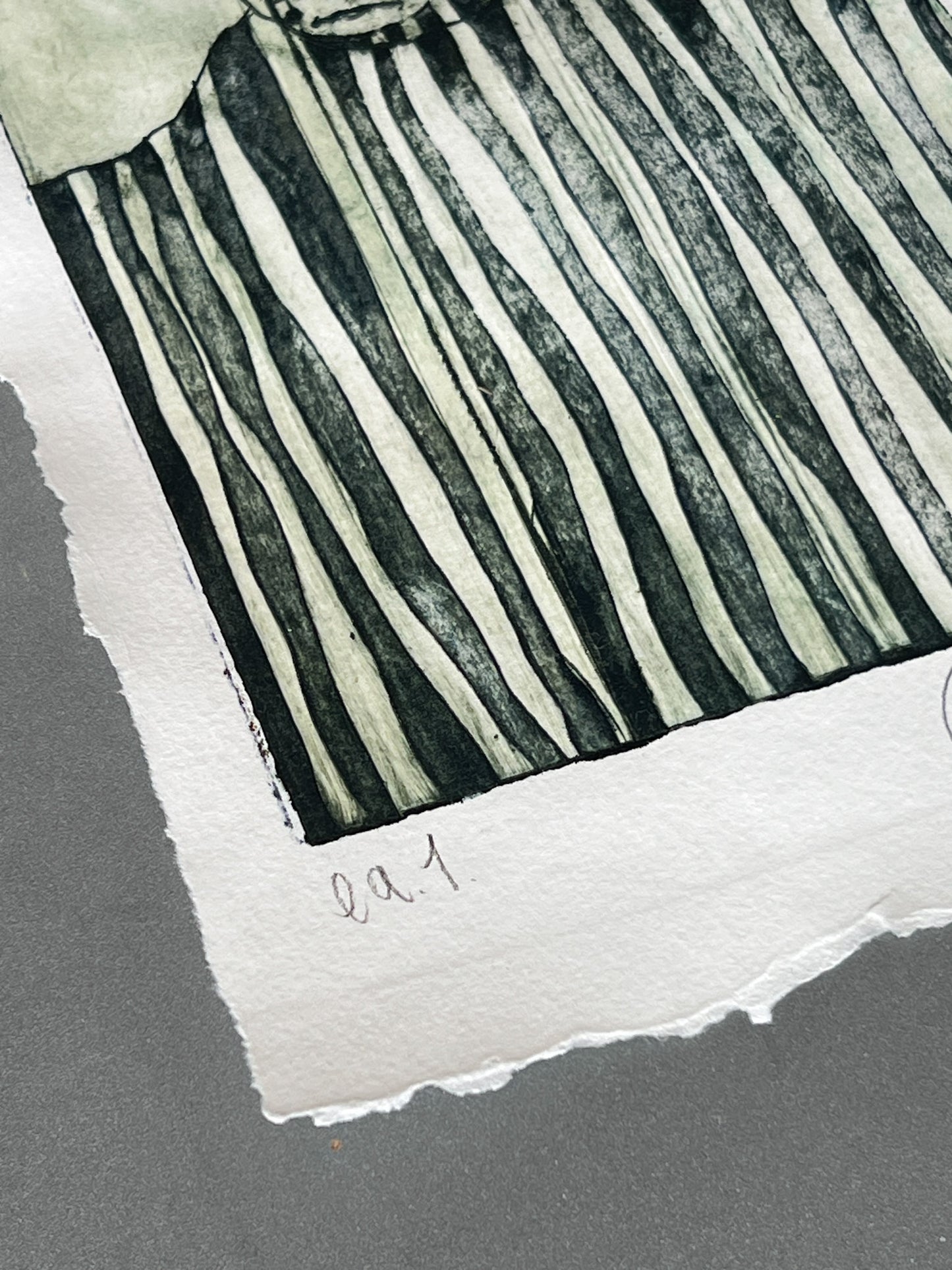 Midnatsmand - collografi