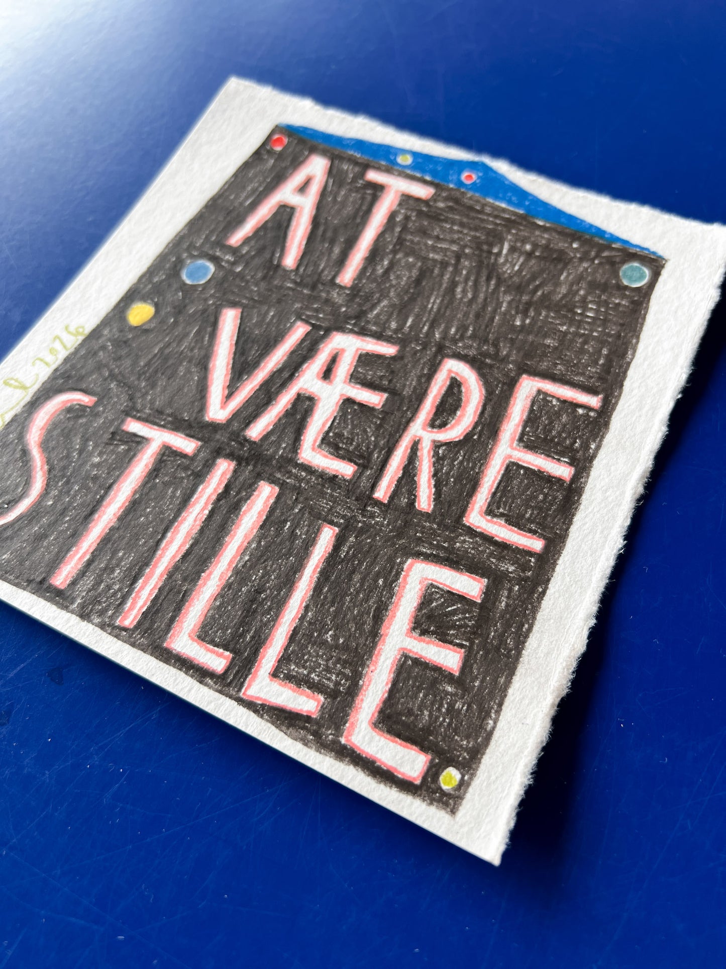 At være stille