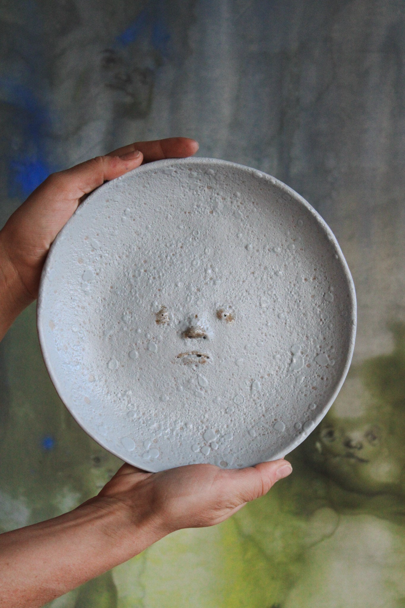 Unique stoneware dish