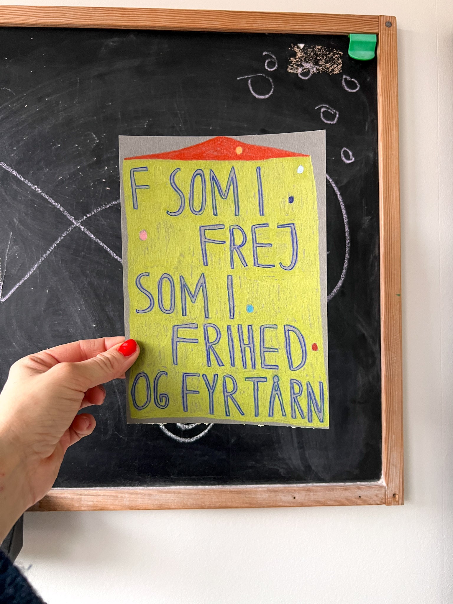 Design dit eget navneværk - bogstav: A-F (bestilling)