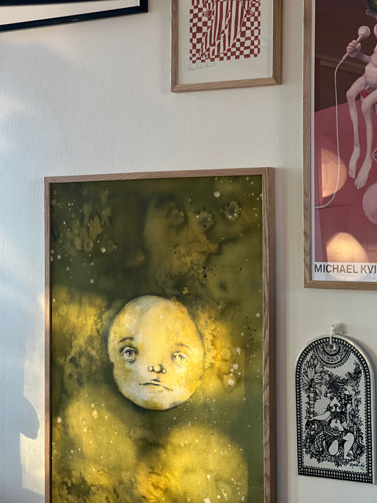 Månebarn (2) - kunstplakat