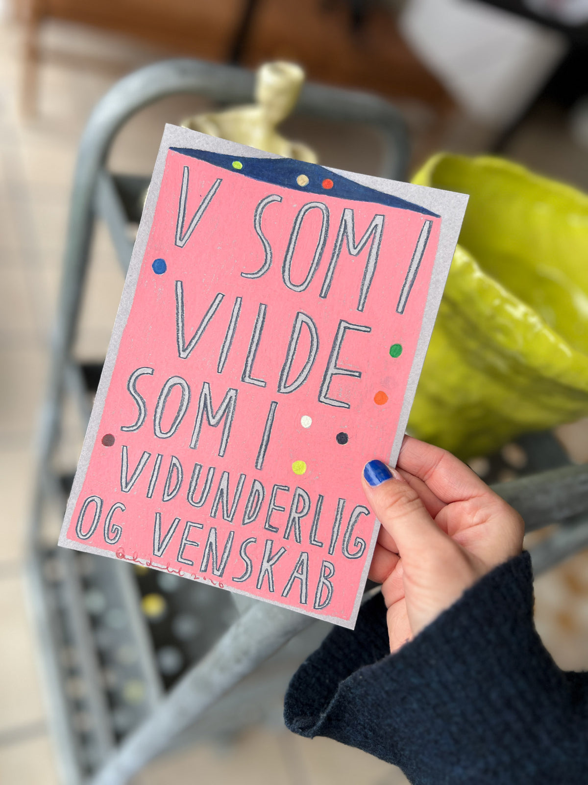V som i Vilde vidunderlig venskab (premade navneværk)