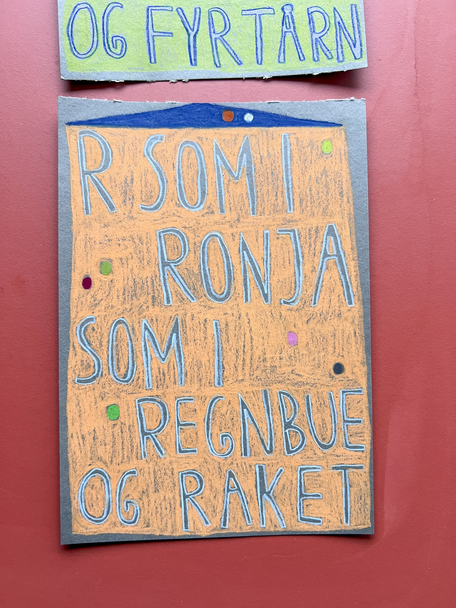 Design dit eget navneværk - bogstav: A-F (bestilling)