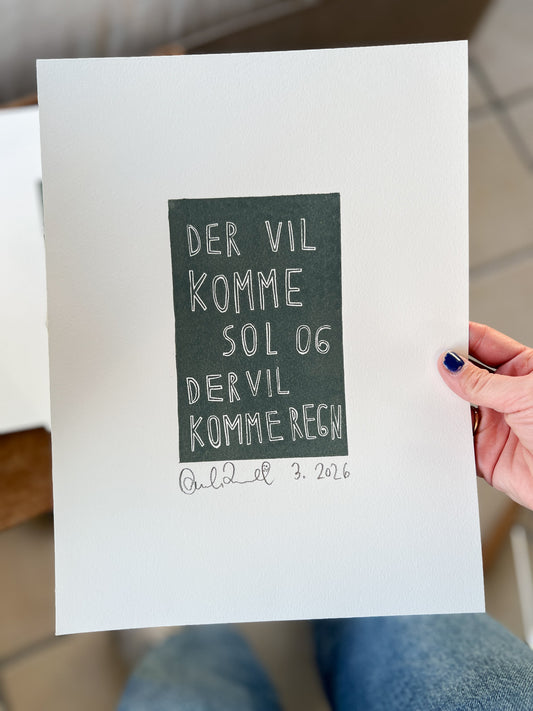 Der vil komme sol og der vil komme regn 1 (no. 3)