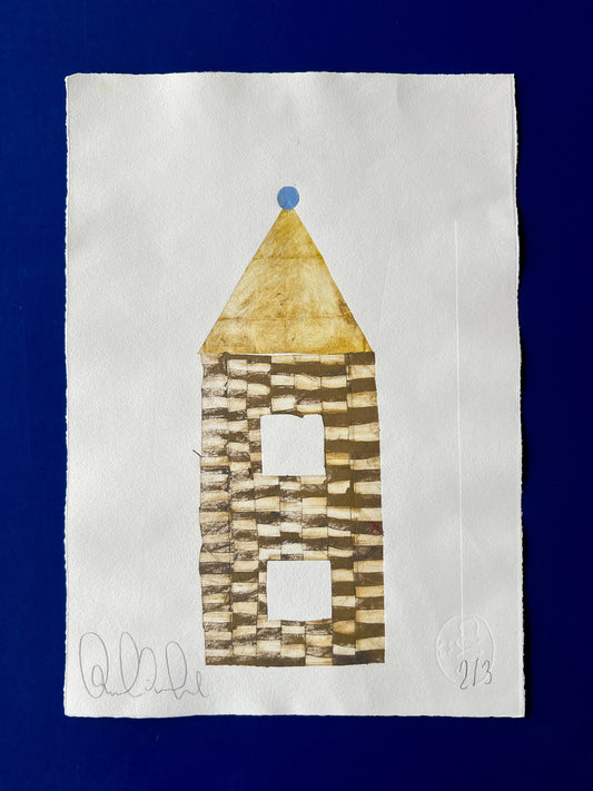 Mit hus (2) - collografi