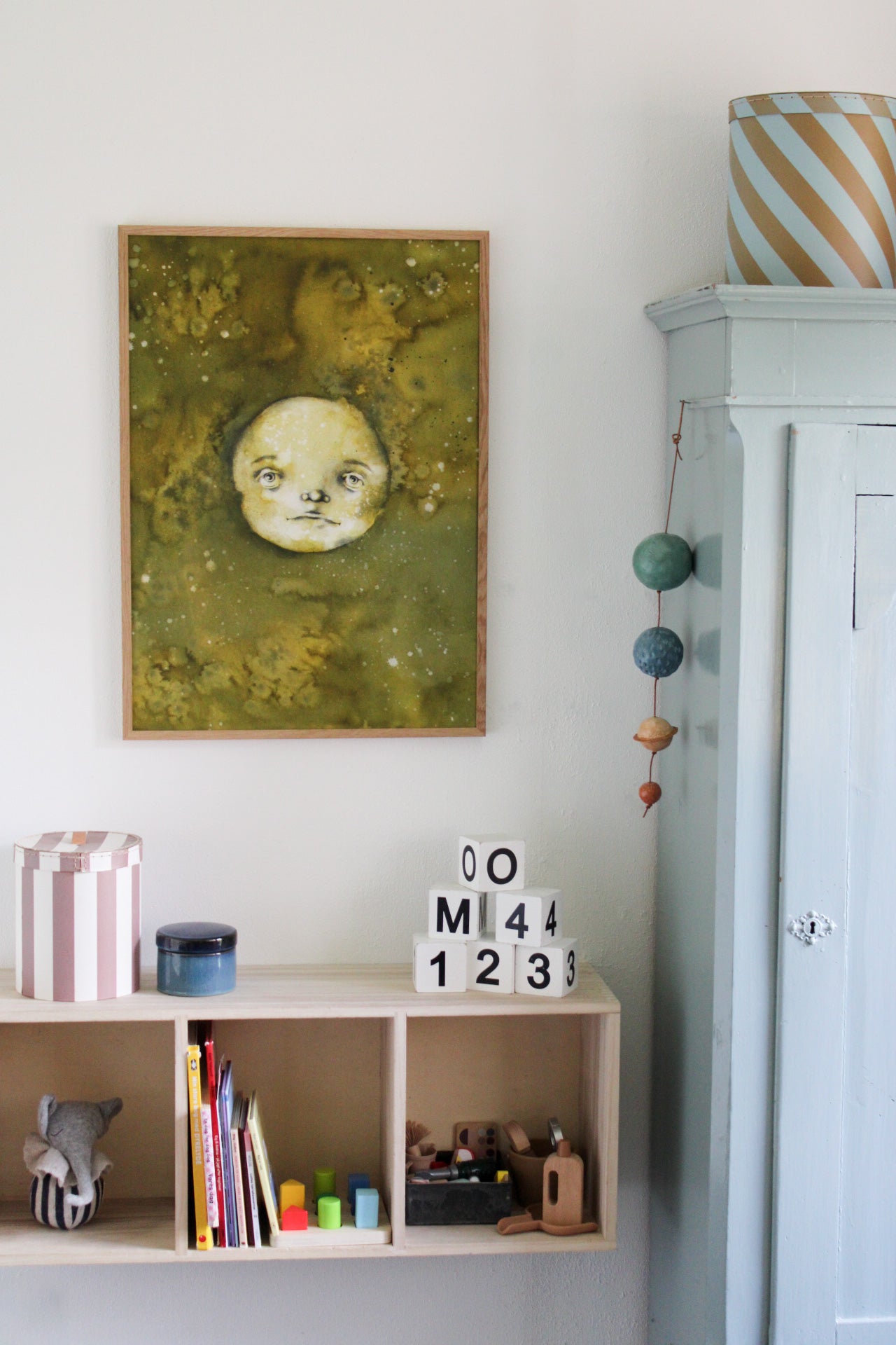 Månebarn (2) - kunstplakat