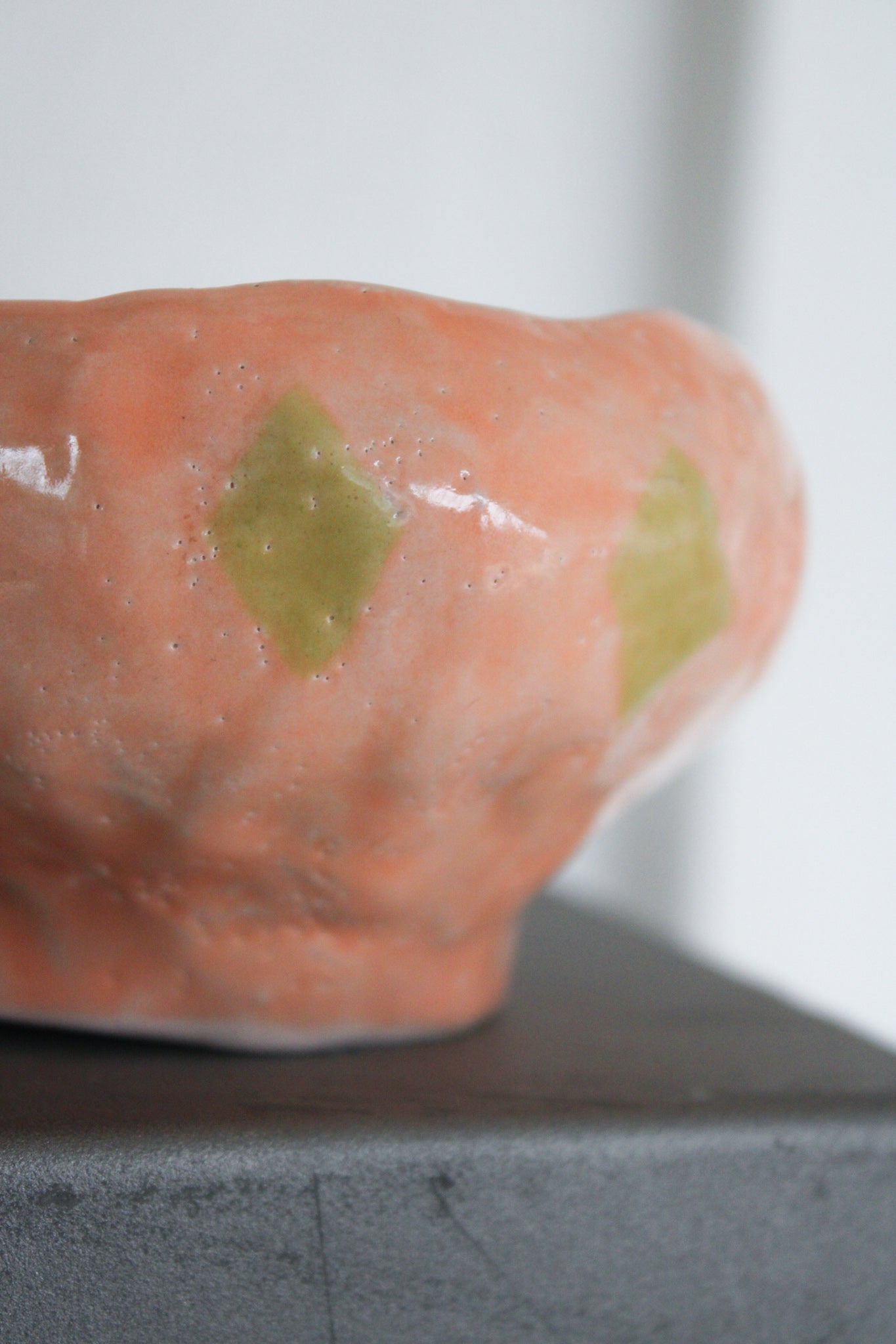 Handmade stoneware mug