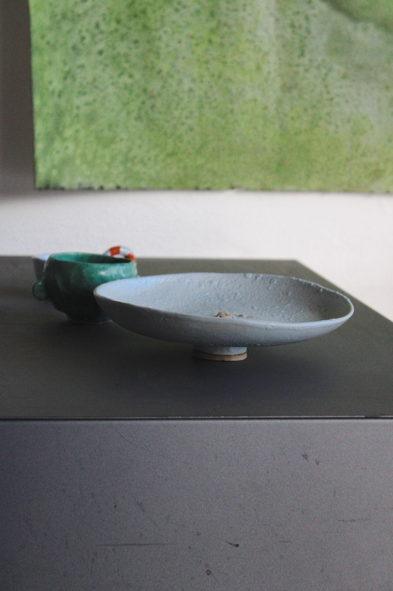 Unique stoneware dish