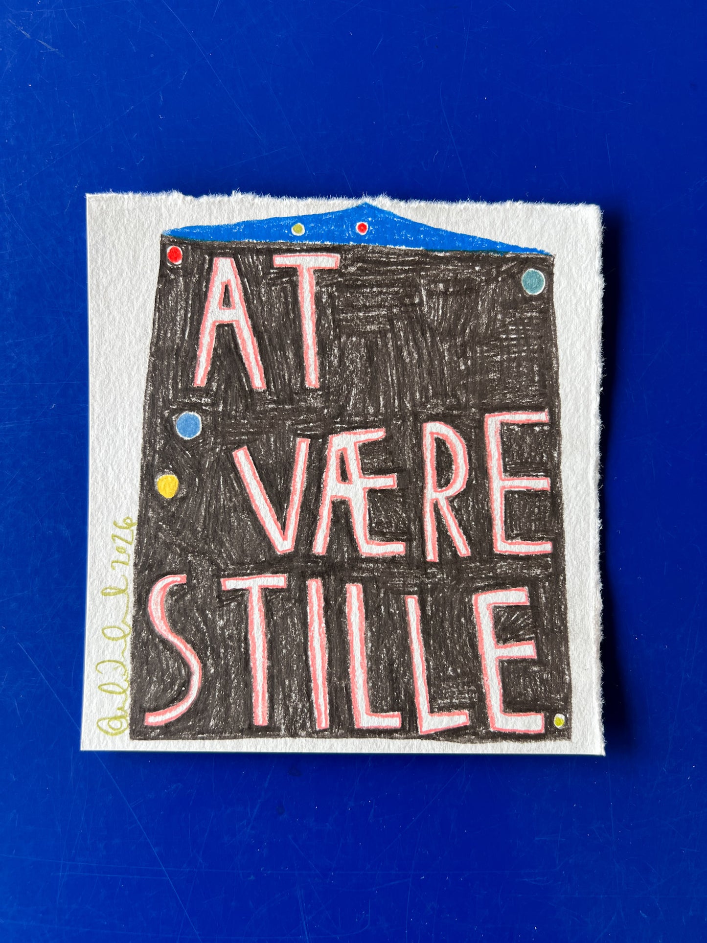 At være stille