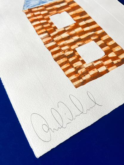 Mit hus (3) - collografi