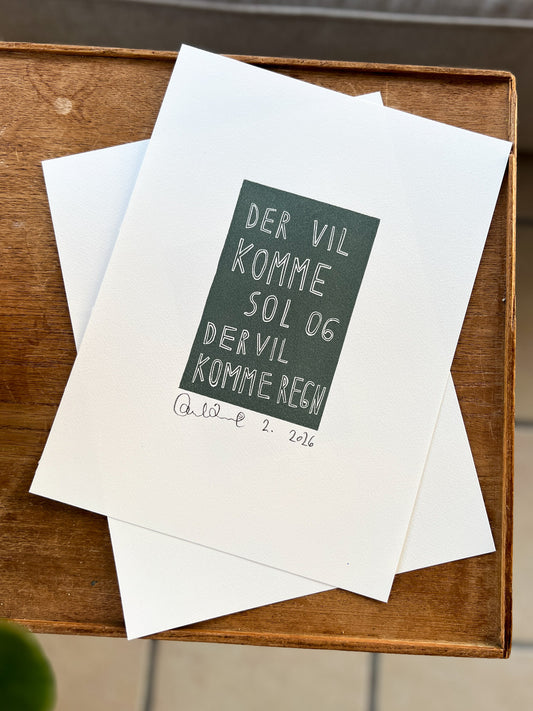 Der vil komme sol og der vil komme regn 1 (no. 2)
