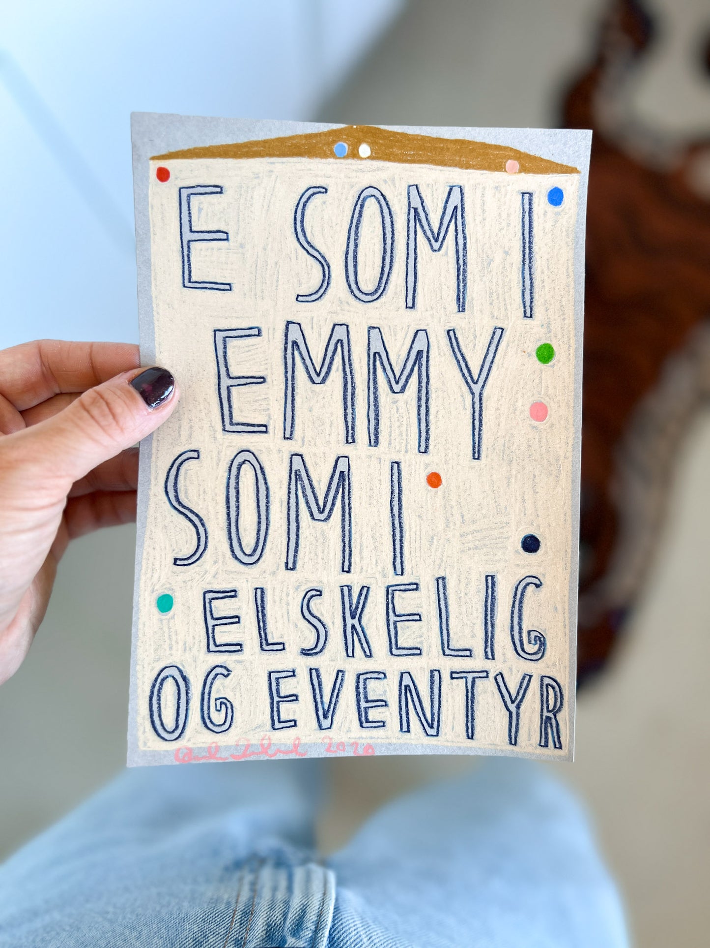 Order your personalized name art