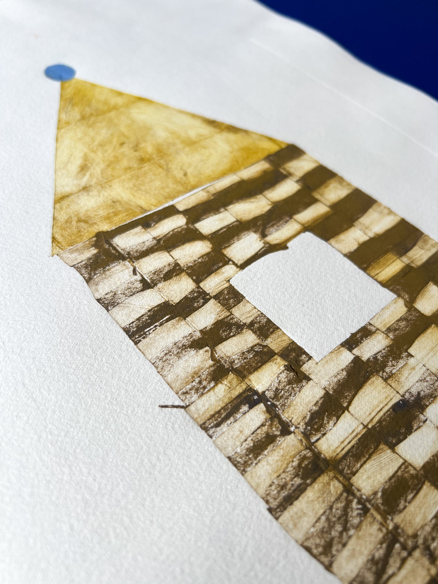 Mit hus (2) - collografi