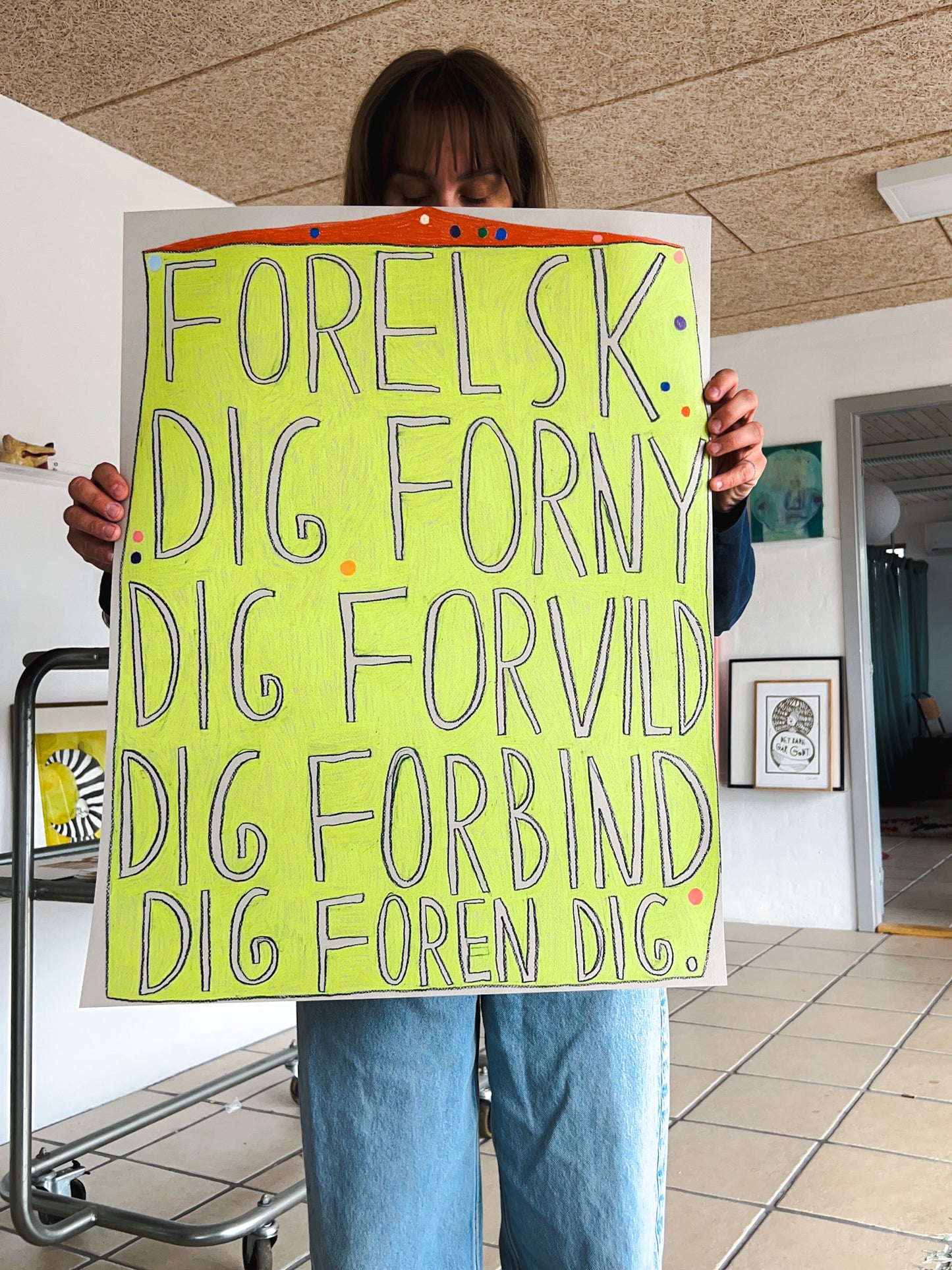 Forelsk dig, forny dig, forvild dig, forbind dig, foren dig