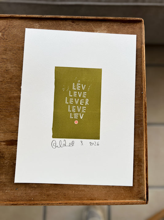 Lev, leve, lever, leve, lev (no. 3)