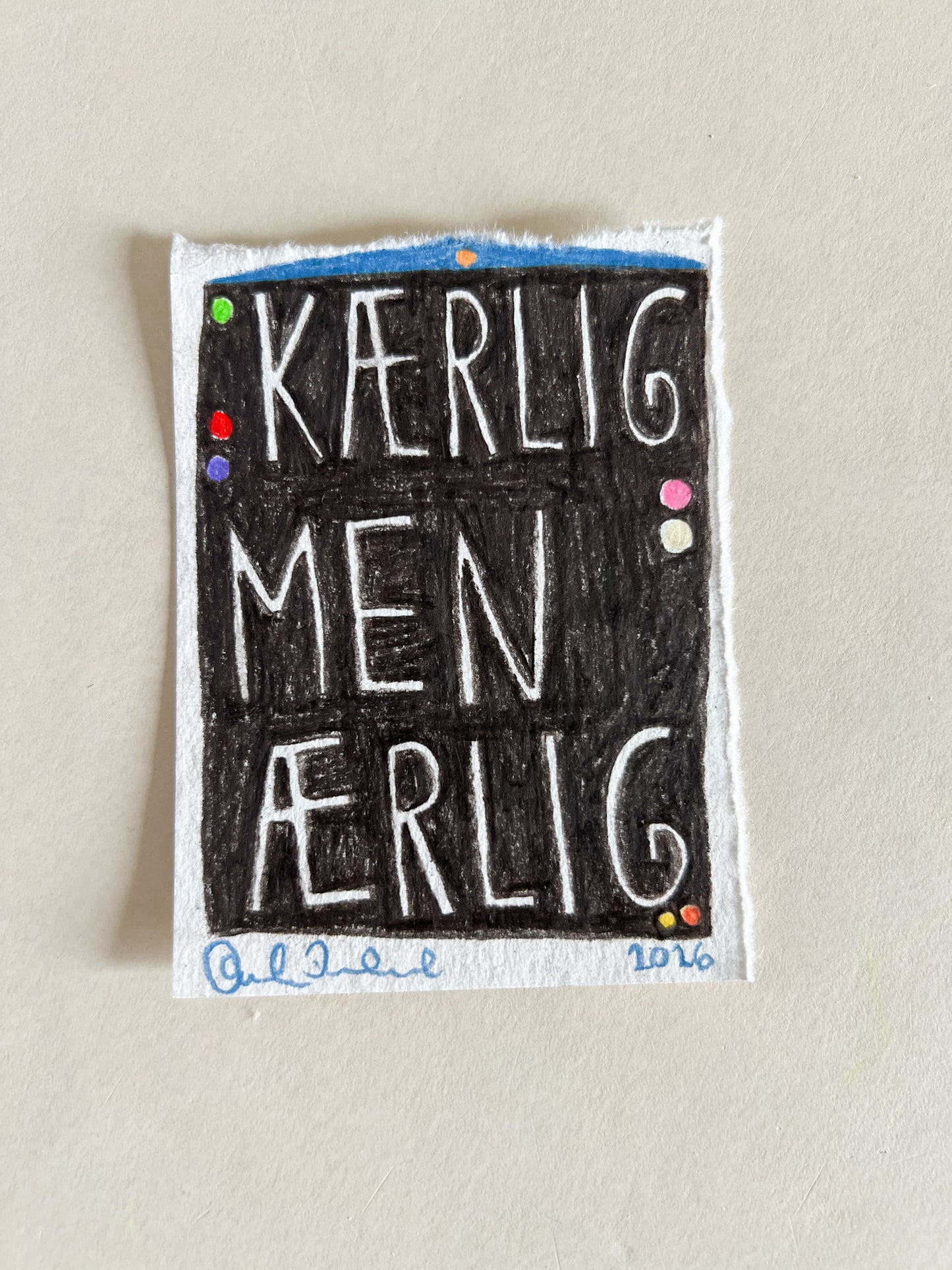 Kærlig men ærlig