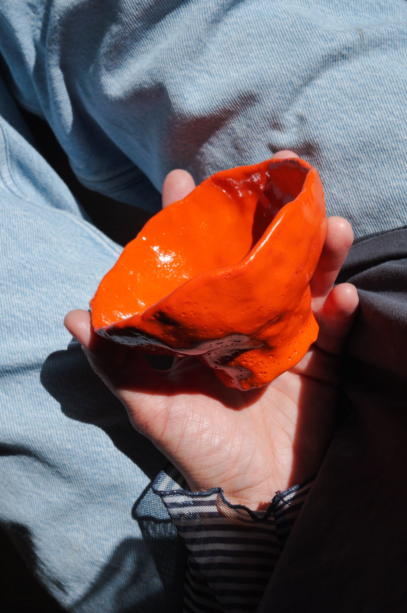 Orange skål
