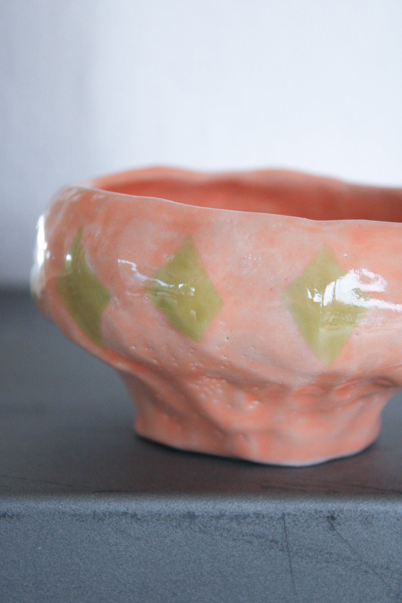 Handmade stoneware mug