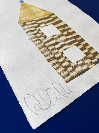 Mit hus (2) - collografi