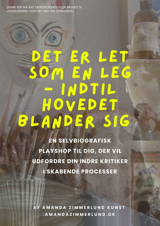 Playshop - vink farvel til din indre kritiker og goddag til flow