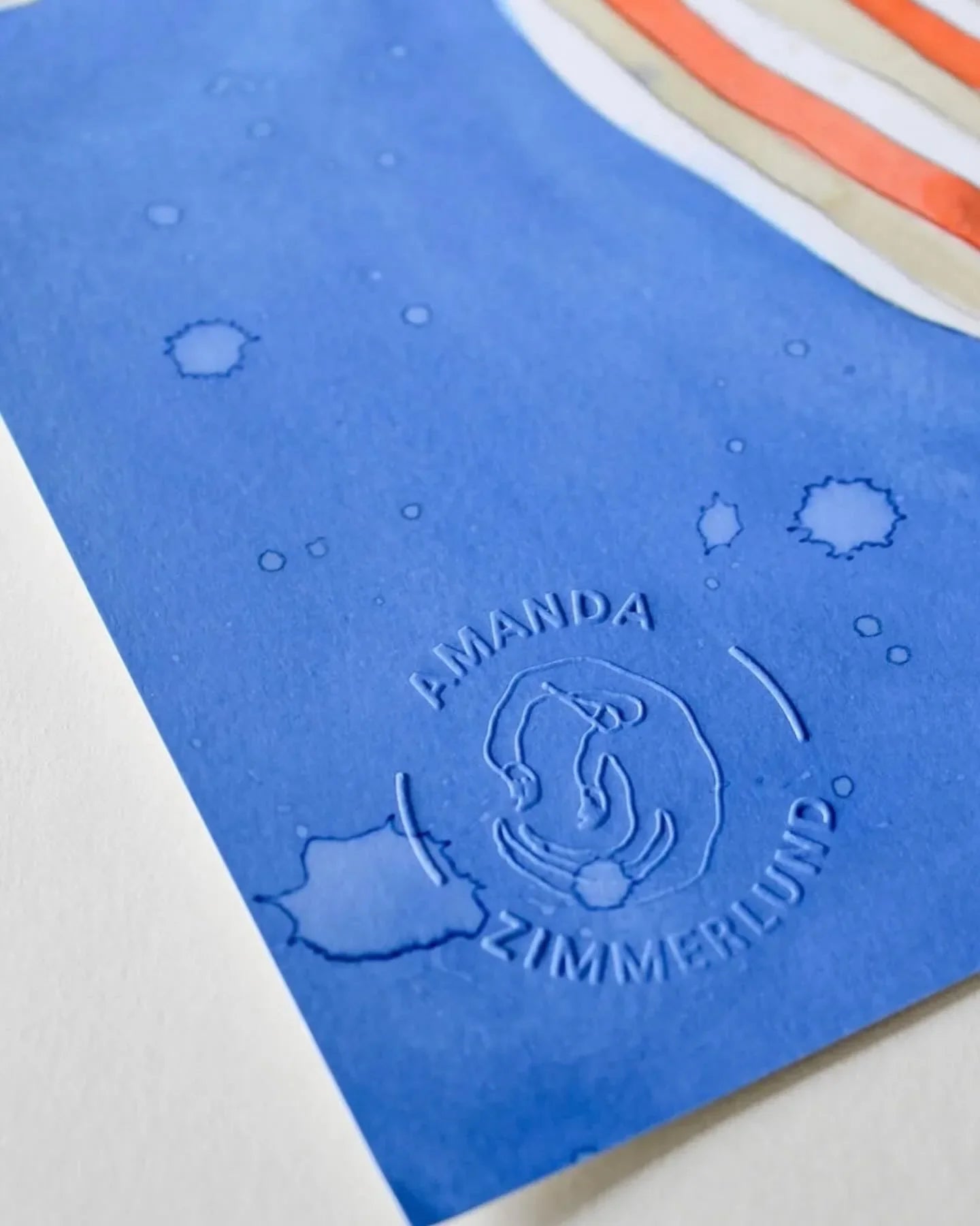 Den vægtløse pyjamas - Amanda Zimmerlund Kunst