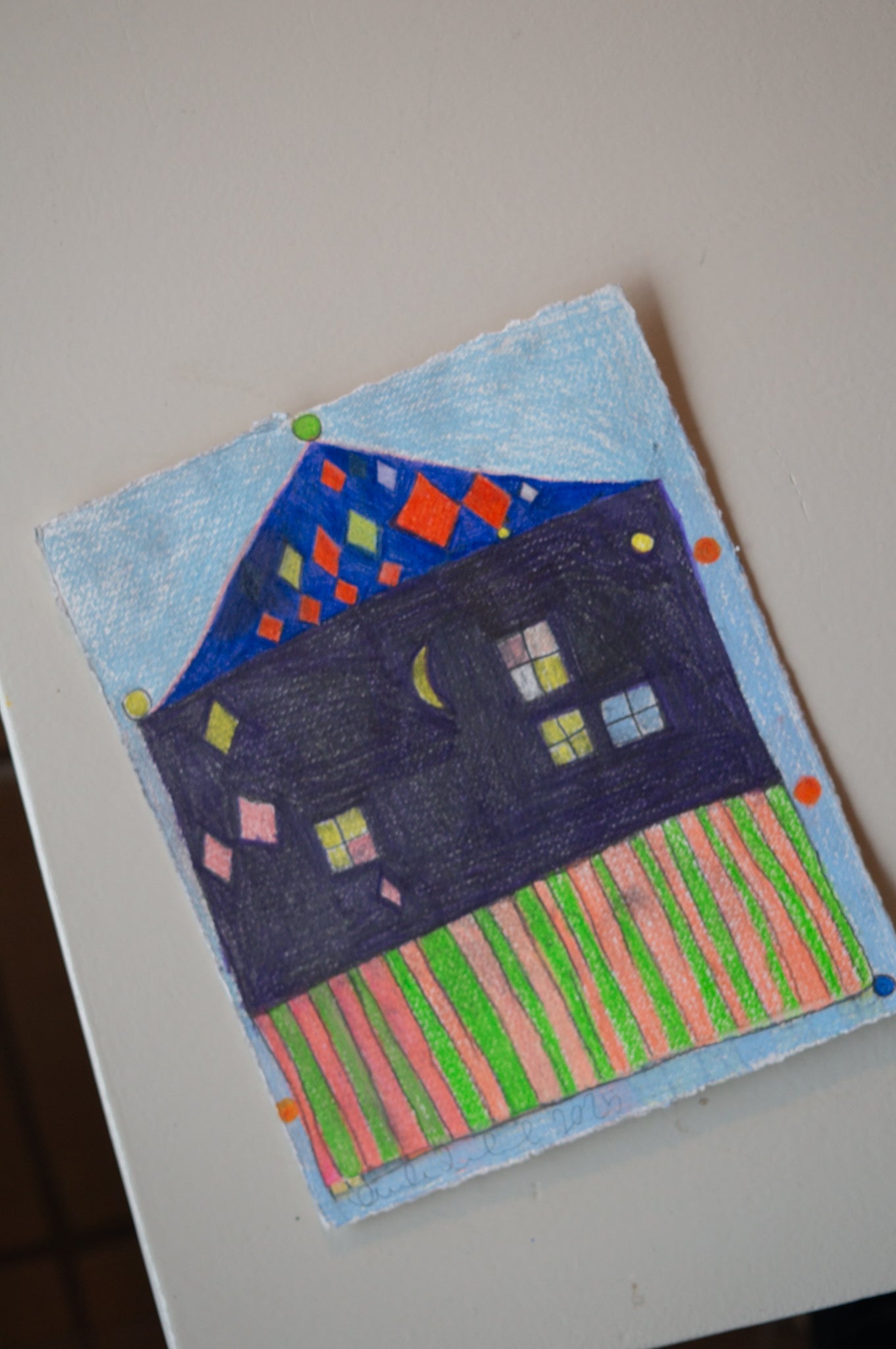 Hus (1) - Amanda Zimmerlund Kunst