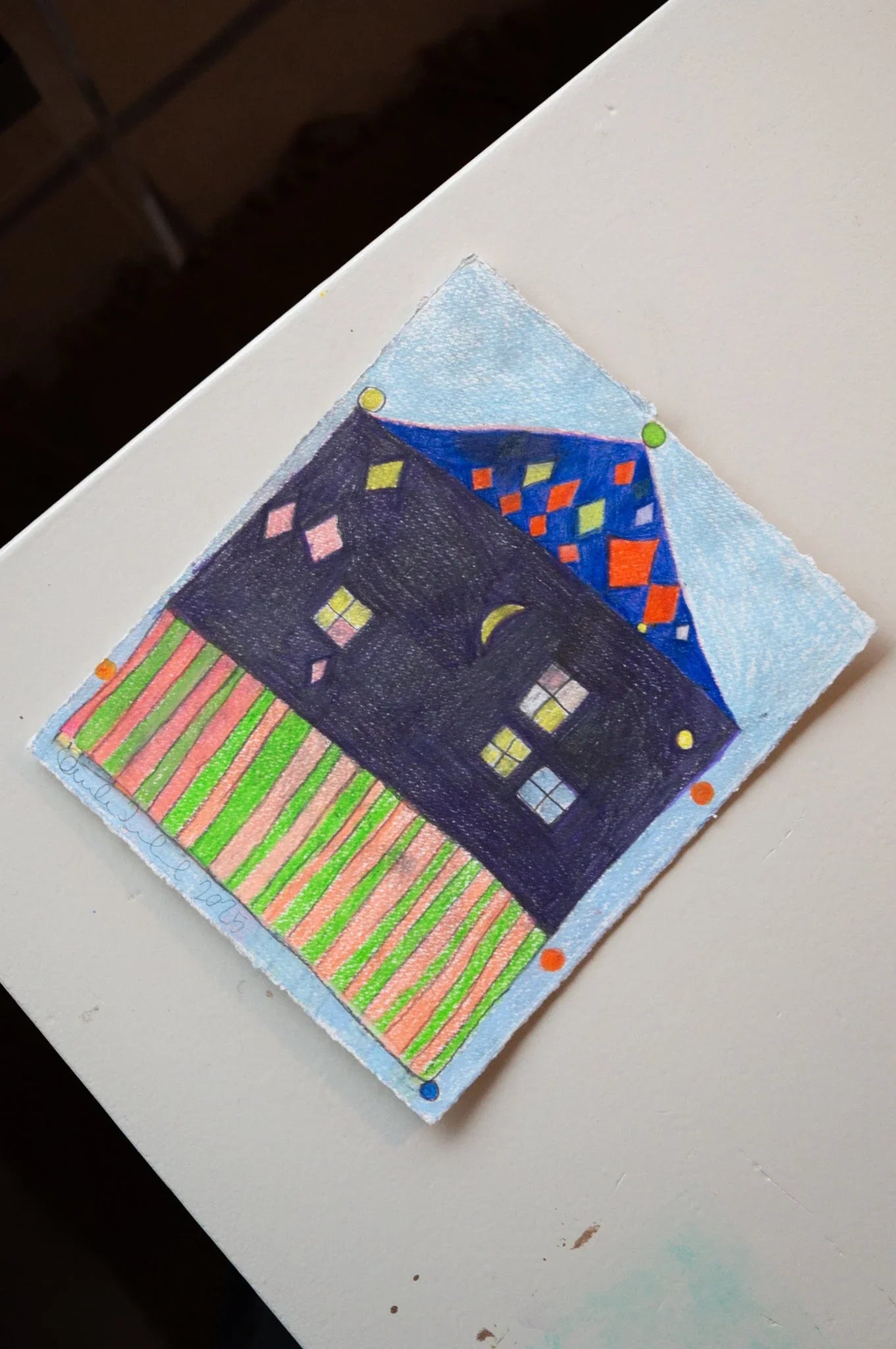 Hus (1) - Amanda Zimmerlund Kunst