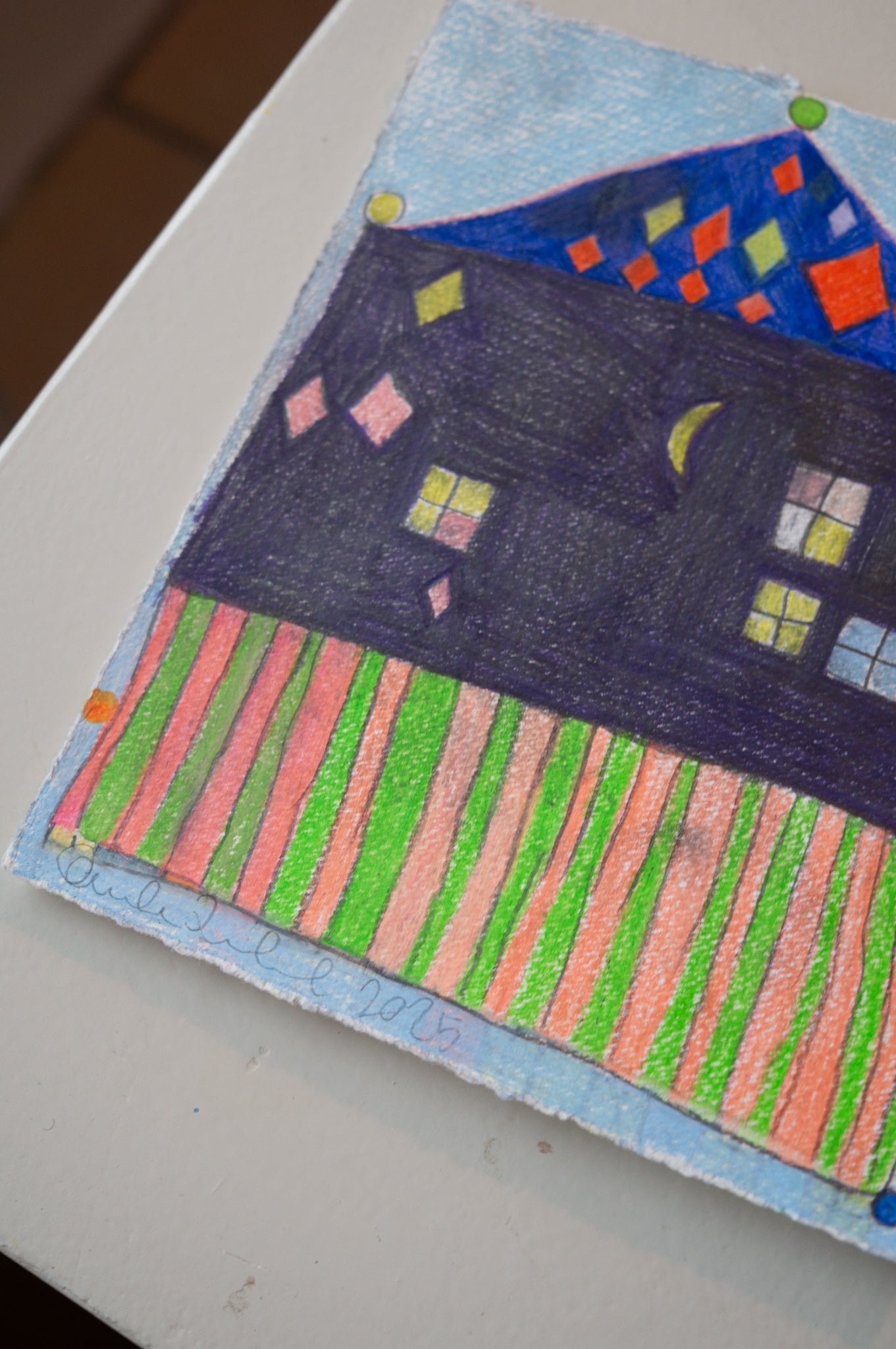 Hus (1) - Amanda Zimmerlund Kunst