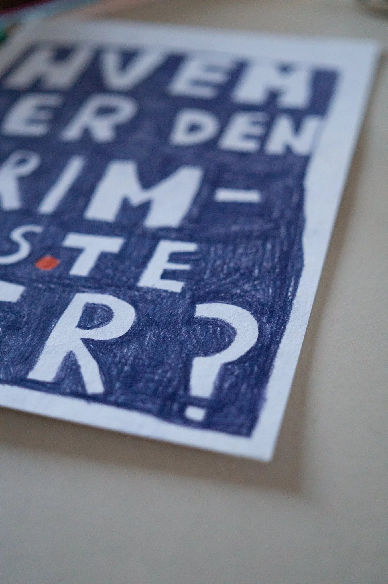 Hvem er den grimmeste her? - Amanda Zimmerlund Kunst