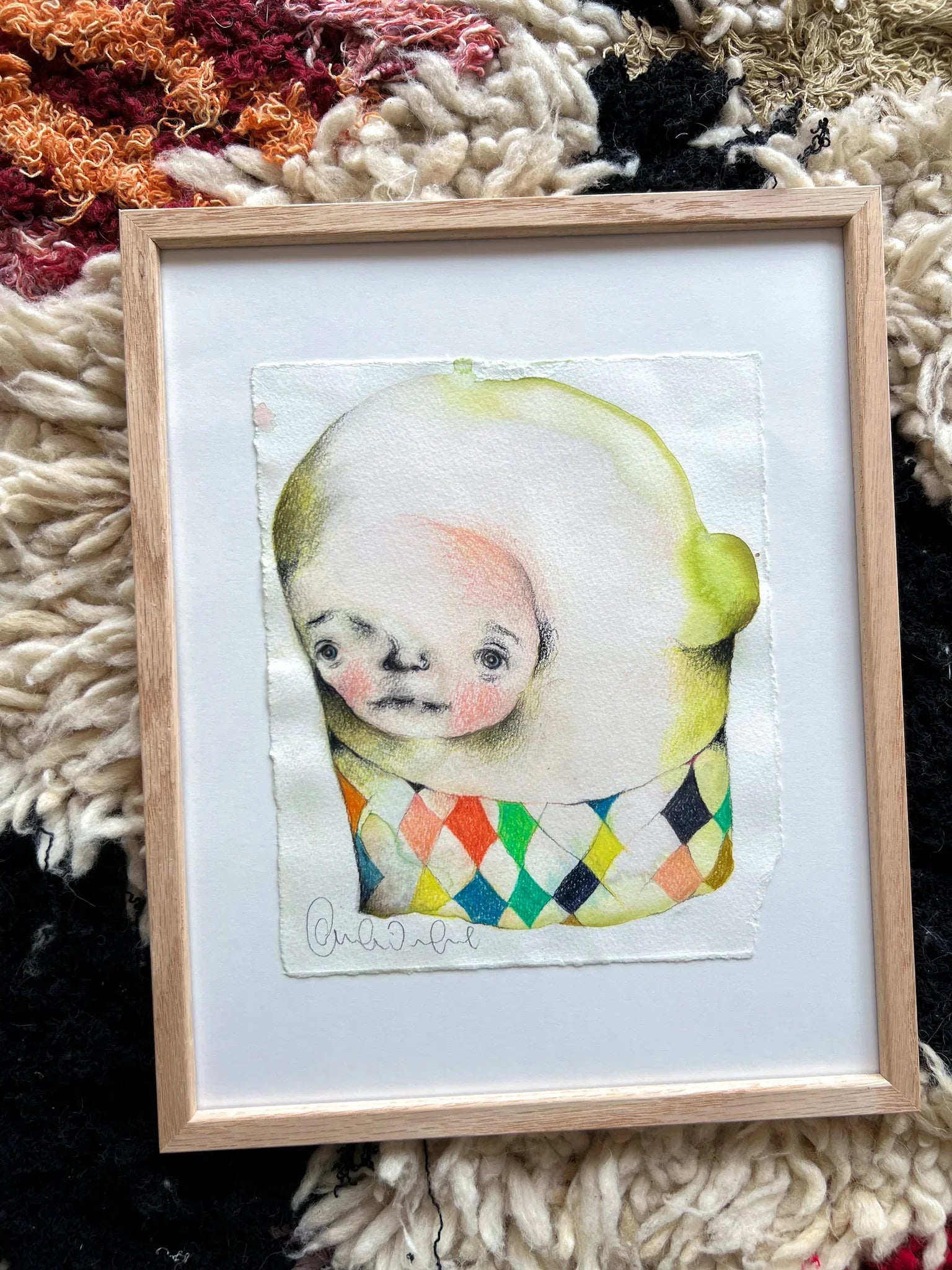 Lille, grim og elskelig (1) - Amanda Zimmerlund Kunst