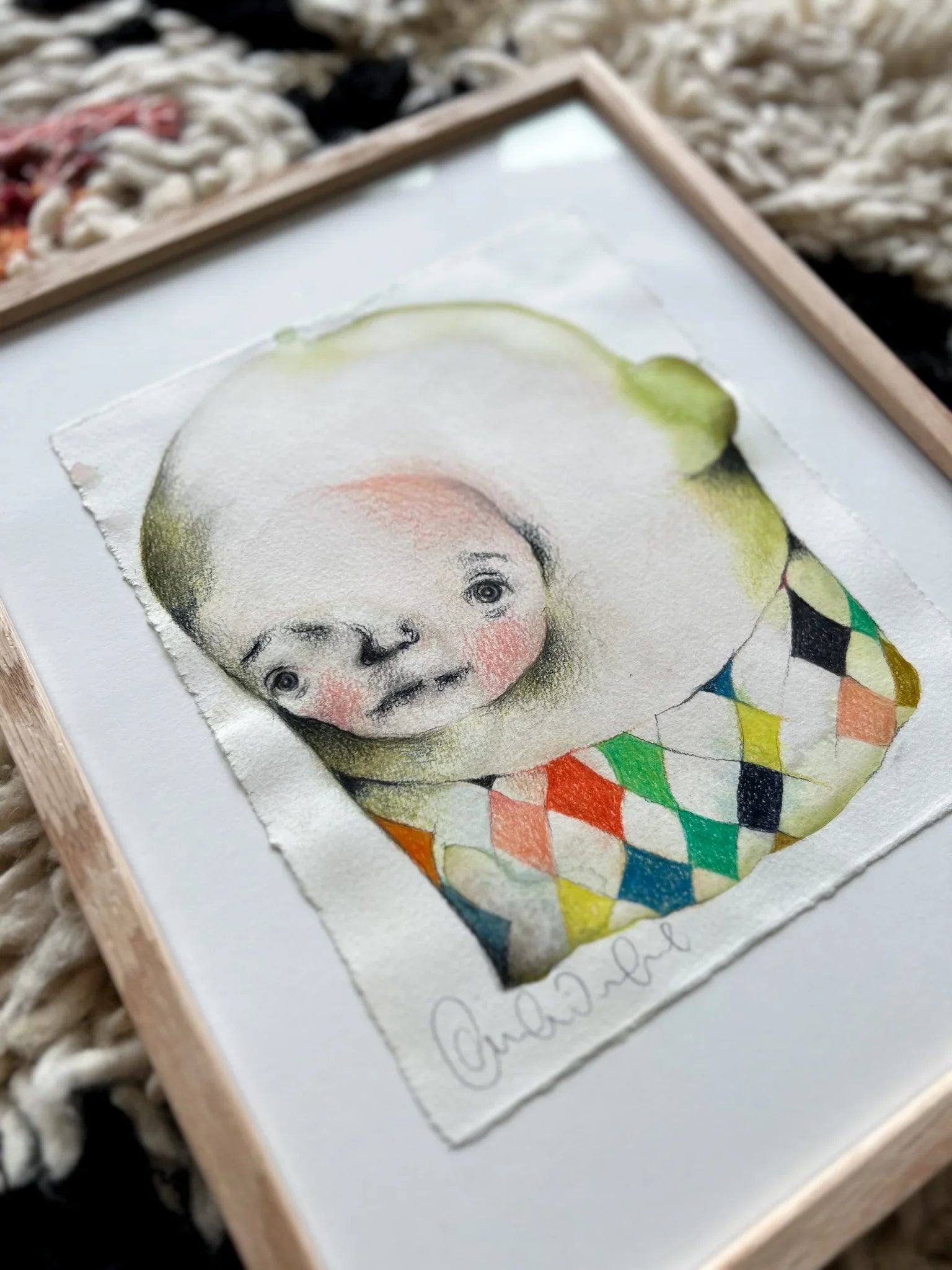 Lille, grim og elskelig (1) - Amanda Zimmerlund Kunst