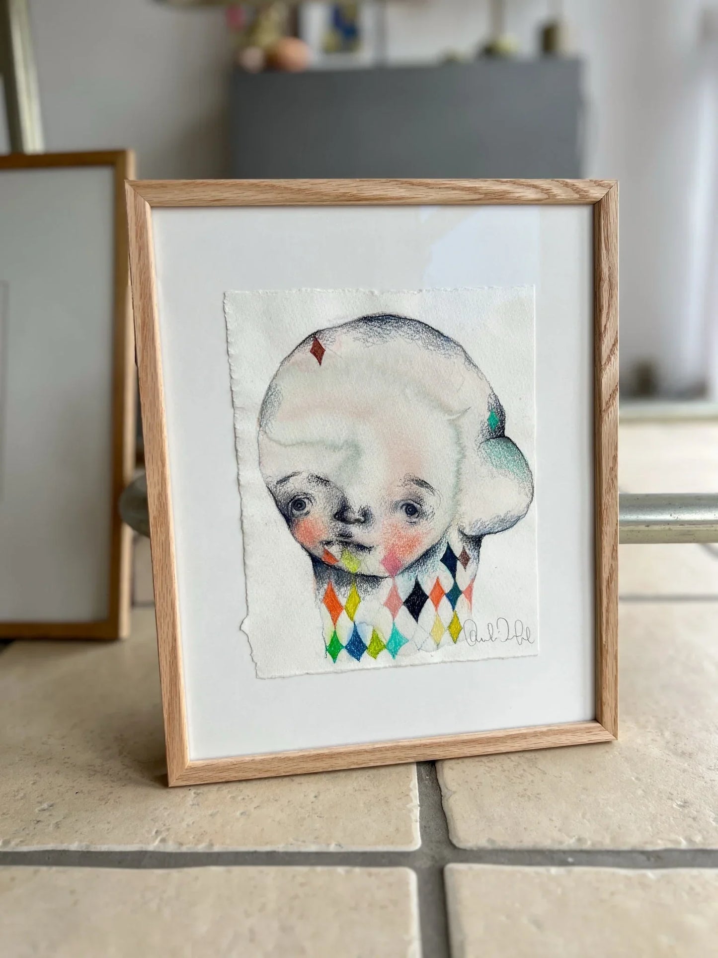 Lille, grim og elskelig (2) - Amanda Zimmerlund Kunst