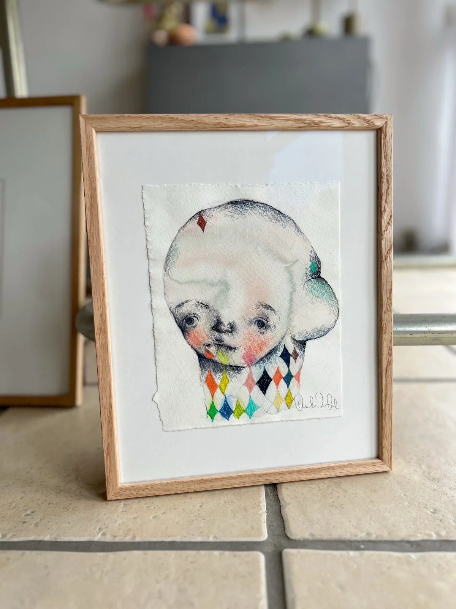 Lille, grim og elskelig (2) - Amanda Zimmerlund Kunst