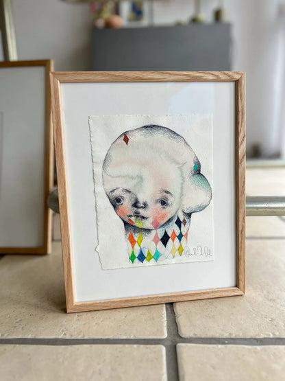 Lille, grim og elskelig (2) - Amanda Zimmerlund Kunst