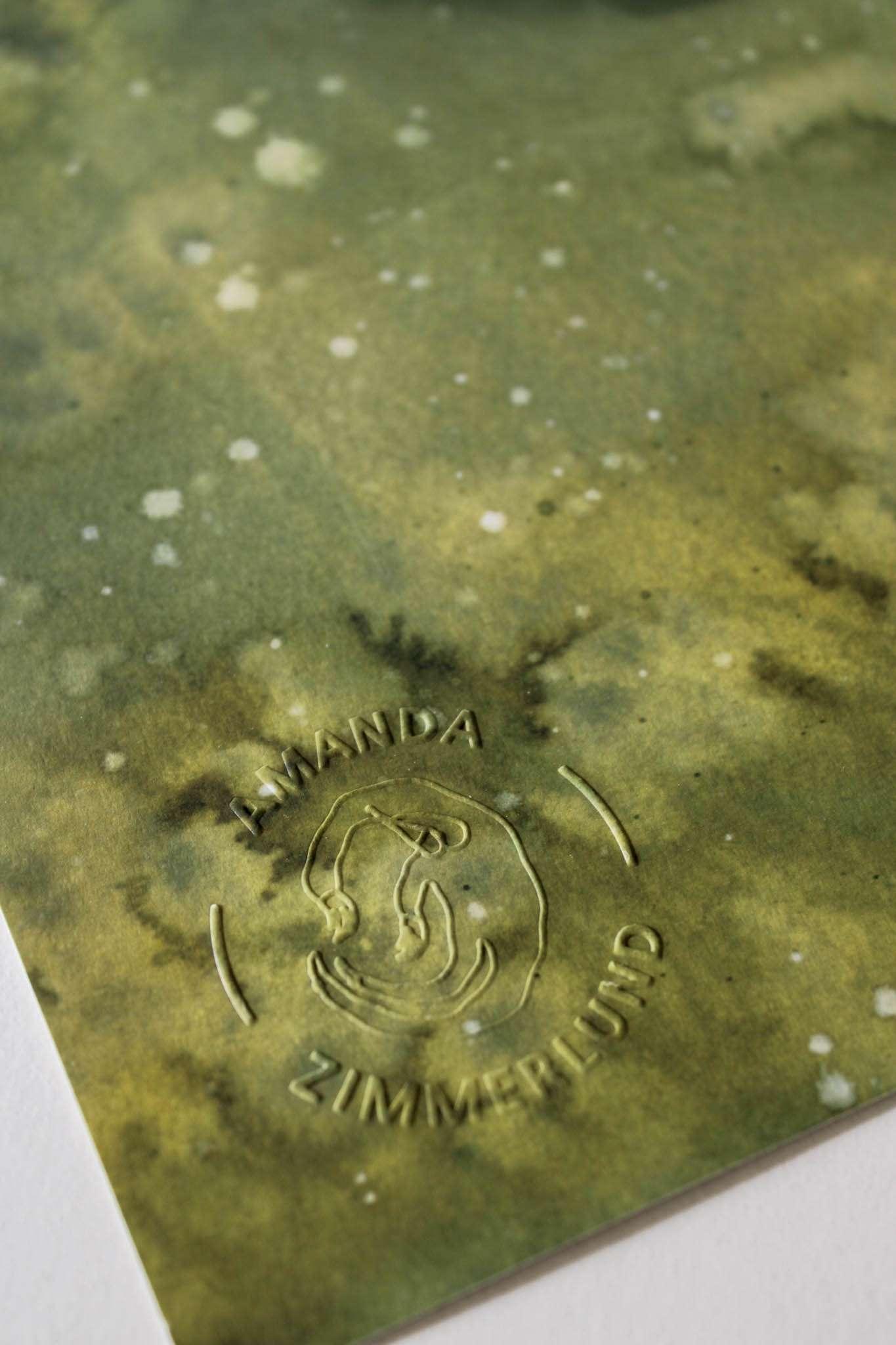 Månebarn (2) - Amanda Zimmerlund Kunst