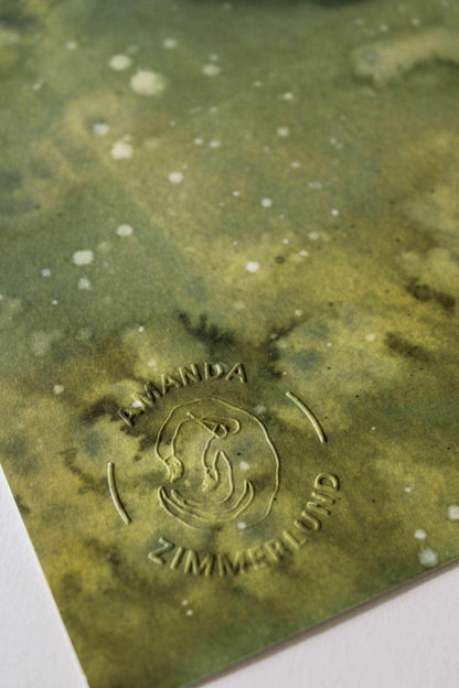 Månebarn (2) - Amanda Zimmerlund Kunst